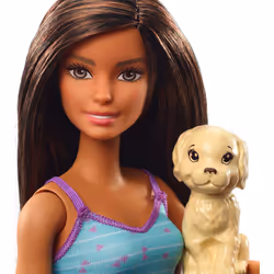 Mattel Barbie Barbie Pets and Accessories - Brunette  GDJ39