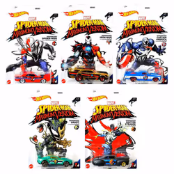 Spiderman Maximum Venom Hot Wheels SET OF 5 (GDG83-GWM75)