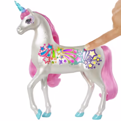 Barbie Dreamtopia Brush 'n Sparkle Unicorn - Additional view 4
