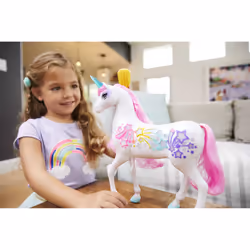 Barbie Dreamtopia Brush 'n Sparkle Unicorn - Additional view 8