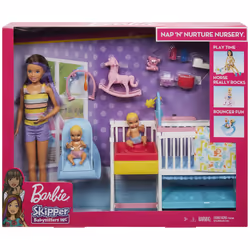 Barbie Skipper Babysitters Inc. Skipper Babysitters Inc Nap ‘n' Nurture Nursery Dolls and Playset - Additional view 6