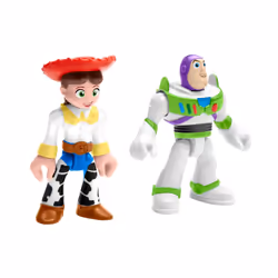 Fisher-Price Imaginext Toy Story Buzz Lightyear & Jessie  Multicolor