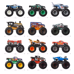 Hot Wheels Monster Trucks ULTIMATE CHAOS 12PK 1 Vehicle