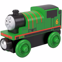 Thomas & Friends GGG30 Wood Percy Toy Train, Multi-Colour