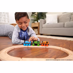 Thomas & Friends GGG30 Wood Percy Toy Train, Multi-Colour