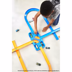 Hot Wheels Track Builder Deluxe Stunt Box & 2 Car Toys - Additional view 6