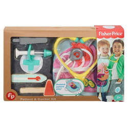 Fisher-Price Patient and Doctor Kit GGT61 Pretend Doctor Play Set