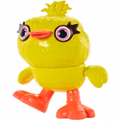 Disney Pixar Toy Story 4 Ducky Figure, 5' Tall, with Staff, Posable Character Figure for Kids 3 Years and Older?