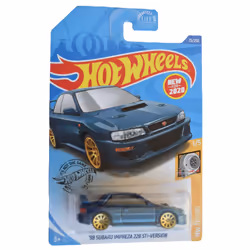 Hot Wheels Turbo 1/5 '98 Subaru Impreza 228 STi-Version 23/250 Blue