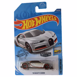 Hot Wheels Zamac '16 Bugatti Chiron 89/250 Factory Fresh Series 7/10