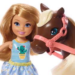 Barbie Chelsea Club Doll and Pony