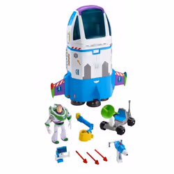 Fisher-Price Disney Pixar Toy Story Star Command Spaceship, Action/Adventure, Toy Story 4, 4 yr(s), AA, Multicolour