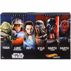 Hot Wheels Star Wars Amazon 6-Pack Character Cars