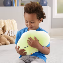 Fisher-Price Twinkle & Cuddle Cloud Soother, Hanging stripe, Boy/Girl, Battery