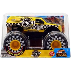 Hot Wheels Monster Trucks Taxi  1:24 Scale for kids age 3  4  5  6  7  & 8 Years Old Great Gift Toy Trucks Large Scales