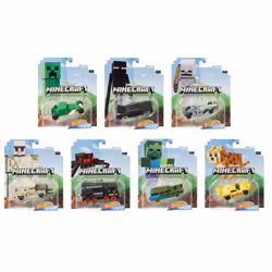 Hot Wheels 2020 1:64 Gaming Characters Cars Minecraft Complete Set of 7