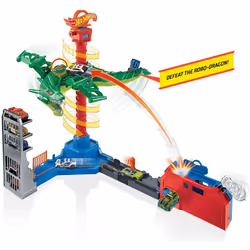 Hot Wheels City Air Attack Dragon, Play Set