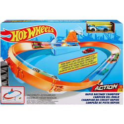 Hot Wheels Action Rapid Raceway Champion Play Set