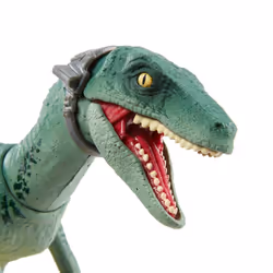Jurassic World Toys Amber Collection Velociraptor Delta 6-in Collectible Dinosaur Action Figure with Movie-Authentic Detail  Movable Joints & Figure D