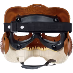 JURASSIC WORLD Movie-Inspired Velociraptor Mask with Opening Jaw  Realistic Texture and Color  Eye and Nose Openings and Secure Strap; Ages 4 and Up