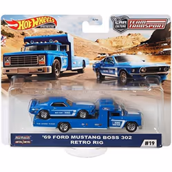 Hot Wheels Team Transport Models and Component Car
