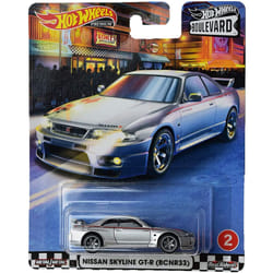 Hot Wheels Boulevard Nissan Skyline GT R (BCNR33)  Silver