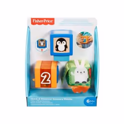 Fisher-Price Stack & Discover Sensory Blocks - Additional view 4