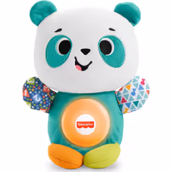 Fisher-Price Baby Learning Toy Linkimals Play Together Panda Plush for Ages 9+ Months Compatible Only with Linkimals Items