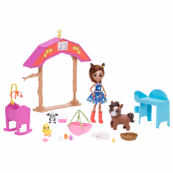 Enchantimals Barnyard Nursery Playset With Haydie Horse Doll & Trotter - Additional view 7