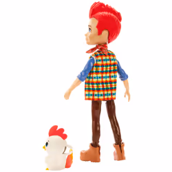 Enchantimals Redward Rooster Doll & Cluck Figure