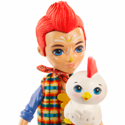 Enchantimals Redward Rooster Doll & Cluck Figure - Additional view 5