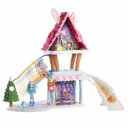 Enchantimals Hoppin' Ski Chalet With Bevy Bunny & Jump Dolls - Additional view 4