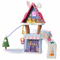 Enchantimals Hoppin' Ski Chalet With Bevy Bunny & Jump Dolls - Additional view 5