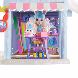 Enchantimals Hoppin' Ski Chalet With Bevy Bunny & Jump Dolls - Additional view 7