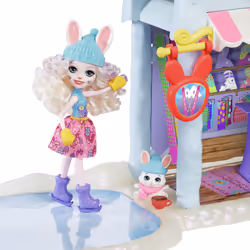 Enchantimals Hoppin' Ski Chalet With Bevy Bunny & Jump Dolls - Additional view 8