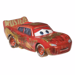 Disney Pixar Cars Disney and Pixar Cars Muddy Lightning McQueen, Car, 3 yr(s), Metal, Multicolour