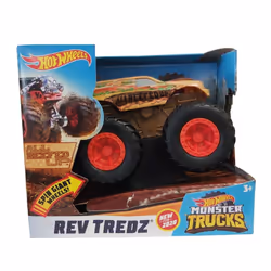 Hot Wheels GKC75 Rev Tredz All Beefed Up Monster Truck Vehicle (FYJ71)