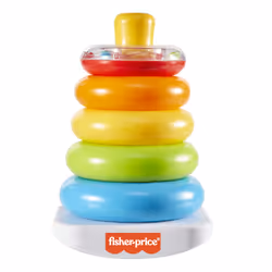 Fisher-Price Rock-a-Stack, 0.5 yr(s), Sounding, Plastic, Multicolour