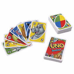 Games UNO Junior, Card Game, Shedding, 3 yr(s), Family game