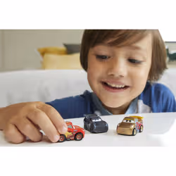 Disney Pixar Cars Disney and Pixar Cars Mini Racers 3-Pack, Set of 3 Toy Vehicles from the Franchise (Styles May Vary) - Additional view 3