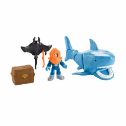 Fisher-Price Imaginext Sunken Treasure Shark, 3 yr(s), Multicolour