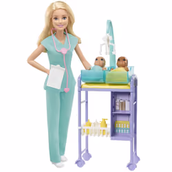 Barbie Baby Doctor Doll, Fashion doll, Female, 3 yr(s), Girl, 266.7 mm, 340 g