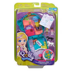 Polly Pocket Cactus Cowgirl Ranch Compact, Action/Adventure, Farm, 4 yr(s), Multicolour