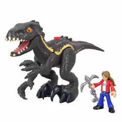 Fisher-Price Imaginext Jurassic World Indoraptor & Maisie, 3 yr(s), Multicolour, Plastic