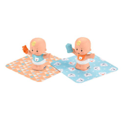 Little People Snuggle Twin Figures - Bear Twins