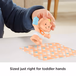 Little People Snuggle Twin Figures - Bear Twins