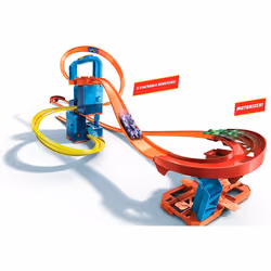 Hot Wheels Track Builder Unlimited Ultra Boost Kit, Track Set