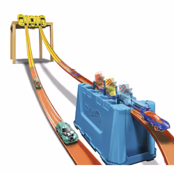Hot Wheels Track Builder Unlimited Multi-Lane Speed Box, Vehicle & track set, 6 yr(s), Plastic, Multicolour