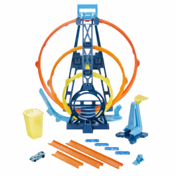 Hot Wheels Track Builder Unlimited Triple Loop Kit