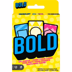 Mattel Games Bold Family Card Game Matching Game for 7 Year Olds and